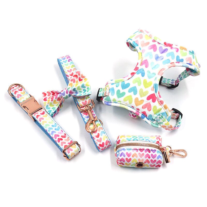 Hundegeschirr set LOVELY All-in-One Hundezubehör-Set Maxi Set / S