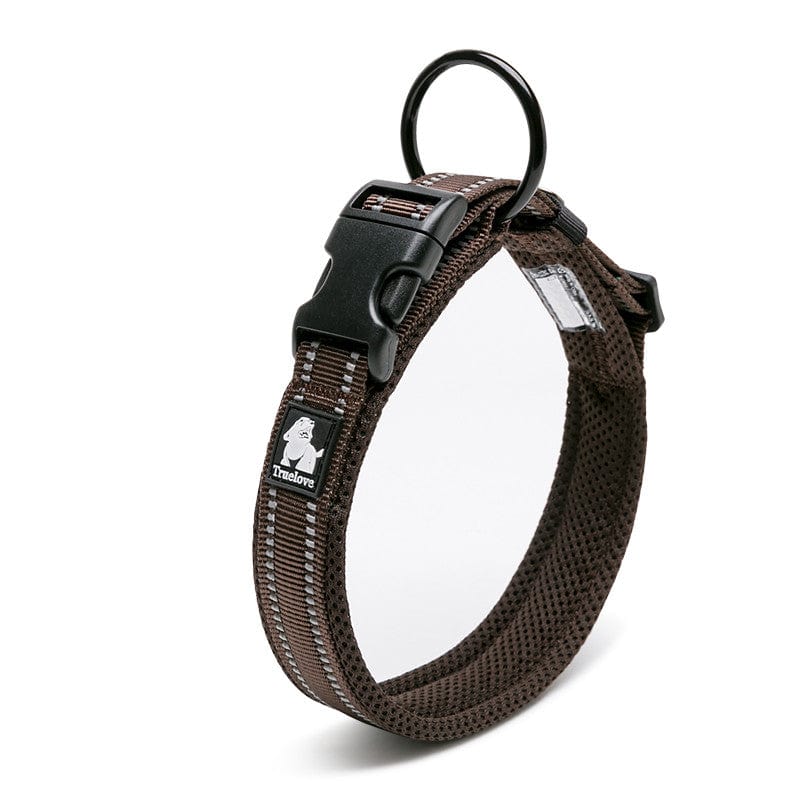 Hundehalsband BALOO Reflektierendes Hundehalsband Brown / XXS