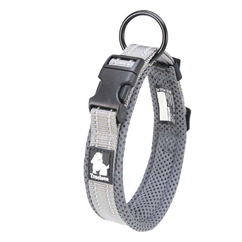 Hundehalsband BALOO Reflektierendes Hundehalsband Grey / XXS