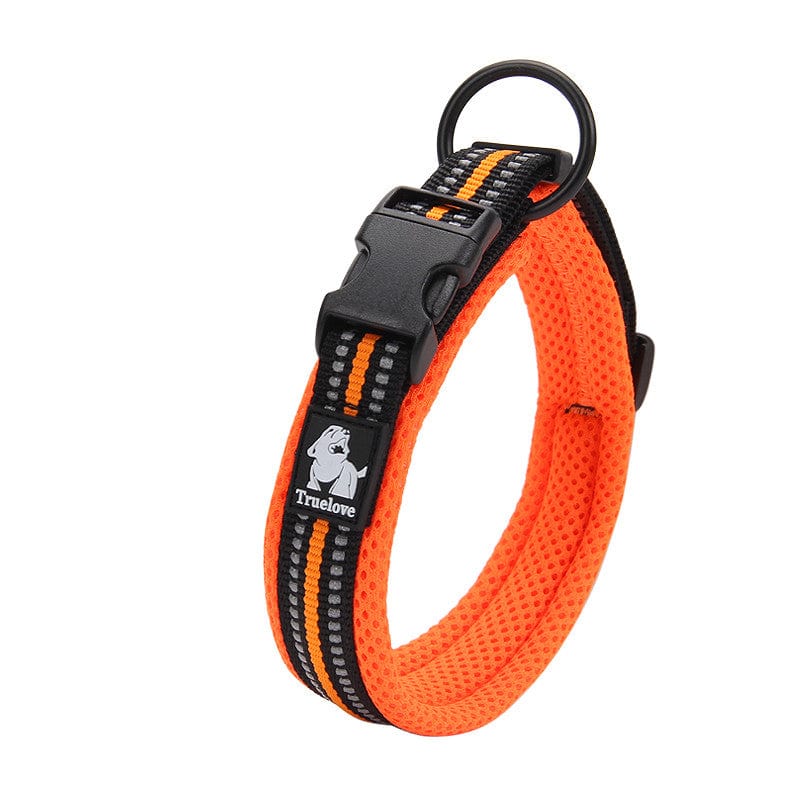 Hundehalsband BALOO Reflektierendes Hundehalsband Orange / XXS