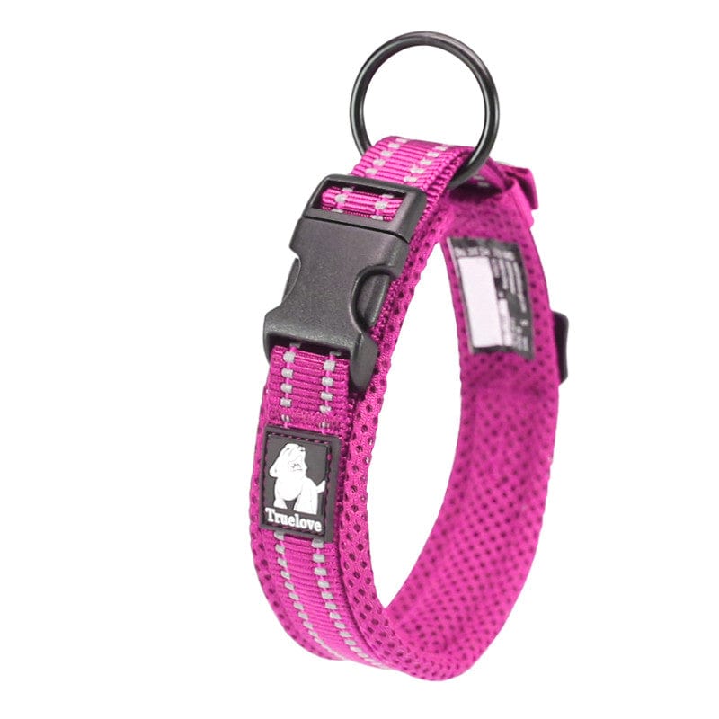 Hundehalsband BALOO Reflektierendes Hundehalsband Pink / XXS