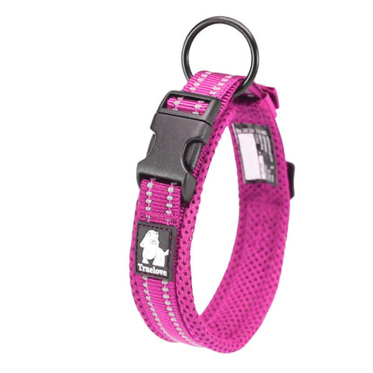 Hundehalsband BALOO Reflektierendes Hundehalsband Pink / XXS