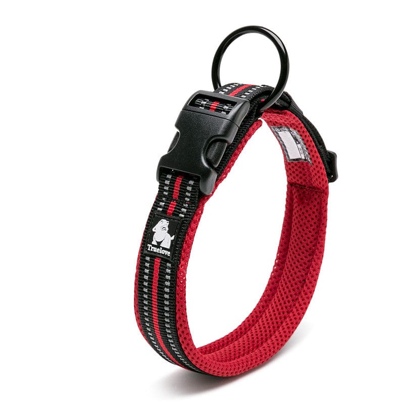 Hundehalsband BALOO Reflektierendes Hundehalsband Wine Red / XXS