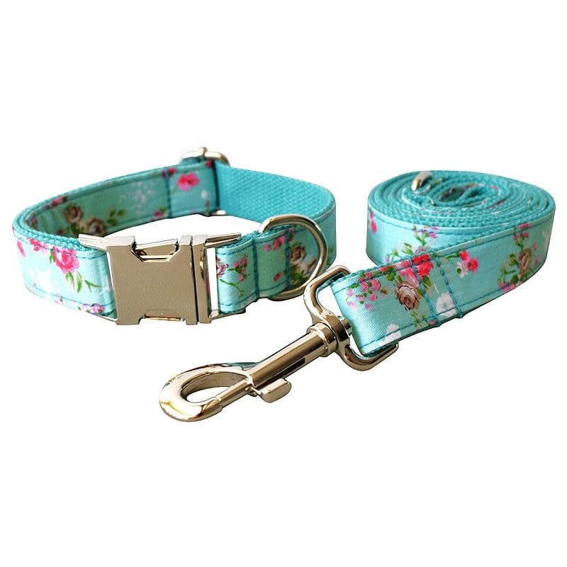 Hundehalsband BLOOM Hundehalsband und Leine SET Hundehalsband + Leine / S
