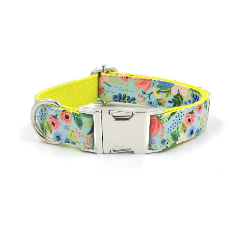Hundehalsband CLEO FLEUR Premium Hundeleine + Halsband