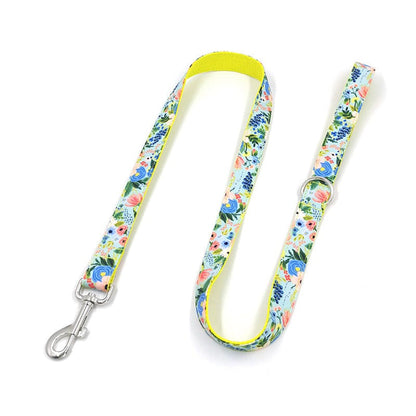 Hundehalsband CLEO FLEUR Premium Hundeleine + Halsband