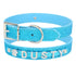 Hundehalsband SPARK Personalisiertes Hundehalsband mit Name Blue / XS