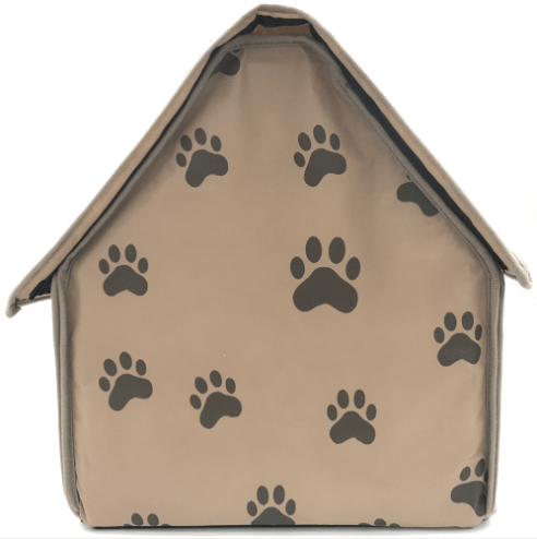 Hundehütte MARSHALL Kompakte Faltbare Hundehütte Brown