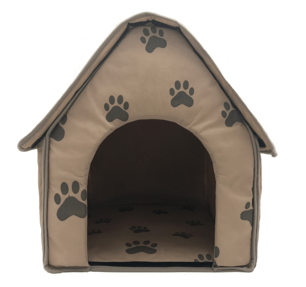 Hundehütte MARSHALL Kompakte Faltbare Hundehütte Brown