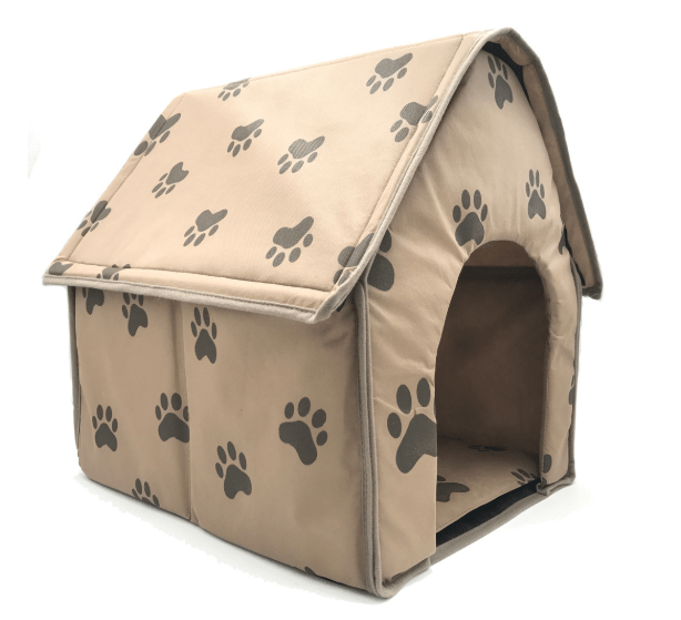 Hundehütte MARSHALL Kompakte Faltbare Hundehütte Brown