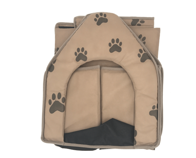 Hundehütte MARSHALL Kompakte Faltbare Hundehütte Brown