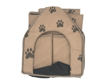 Hundehütte MARSHALL Kompakte Faltbare Hundehütte Brown