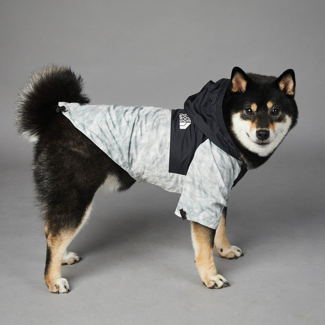 Hundejacke BASS GREY Hundehoodie für jedes Wetter