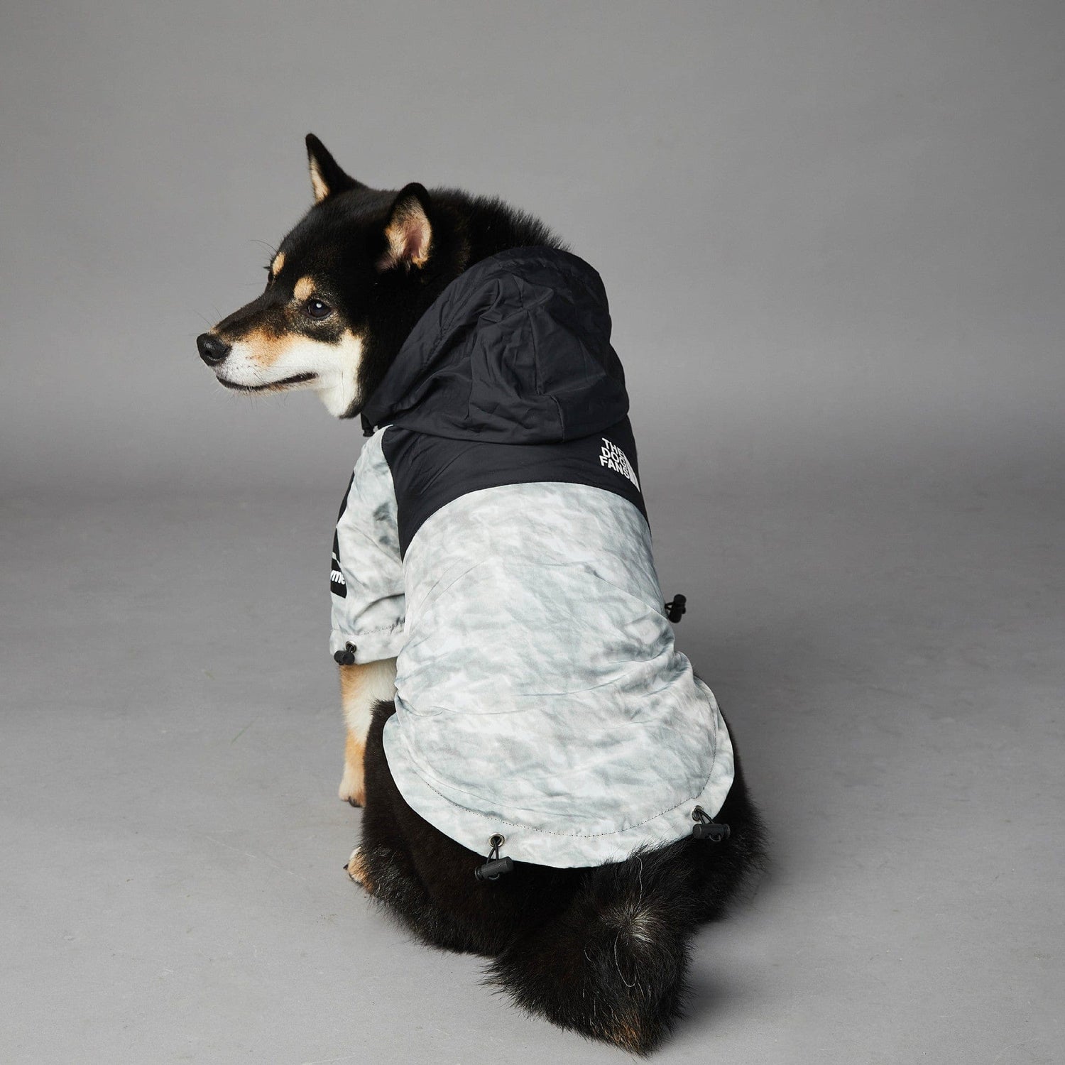 Hundejacke BASS GREY Hundehoodie für jedes Wetter