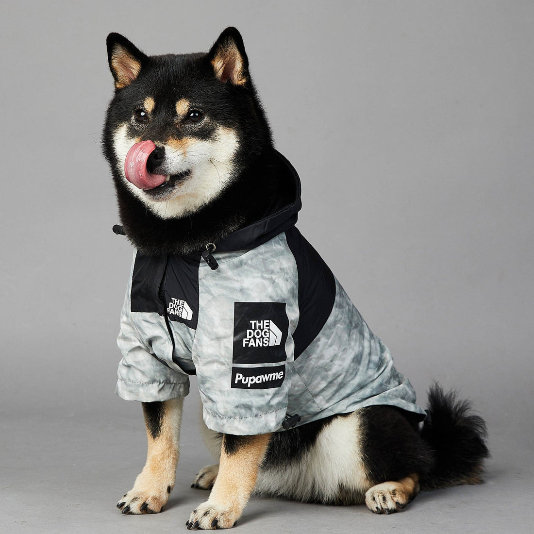 Hundejacke BASS GREY Hundehoodie für jedes Wetter