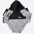 Hundejacke BASS GREY Hundehoodie für jedes Wetter S