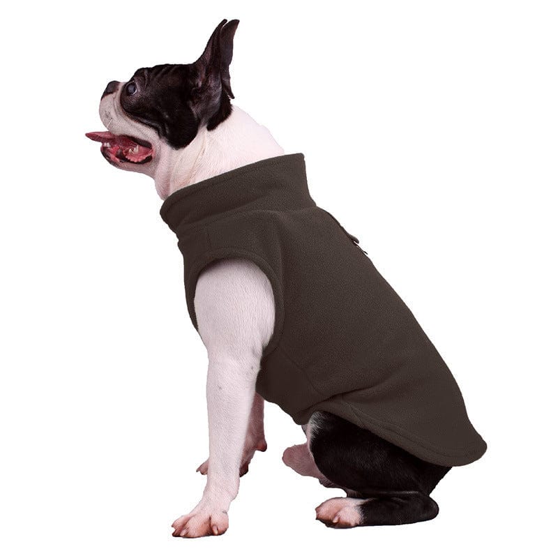 Hundejacke GABY Gemütliche Fleece-Hundejacke Brown / S