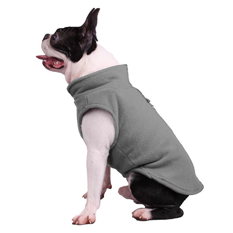 Hundejacke GABY Gemütliche Fleece-Hundejacke Grey / S