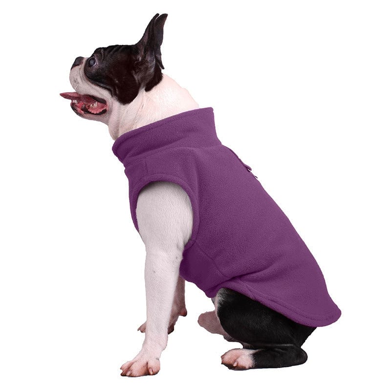 Hundejacke GABY Gemütliche Fleece-Hundejacke Purple / S