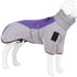 Hundejacke JACKIE Winter Hundeweste mit Hohem Kragen – Winddichte & Wärmende Jacke Purple / XS