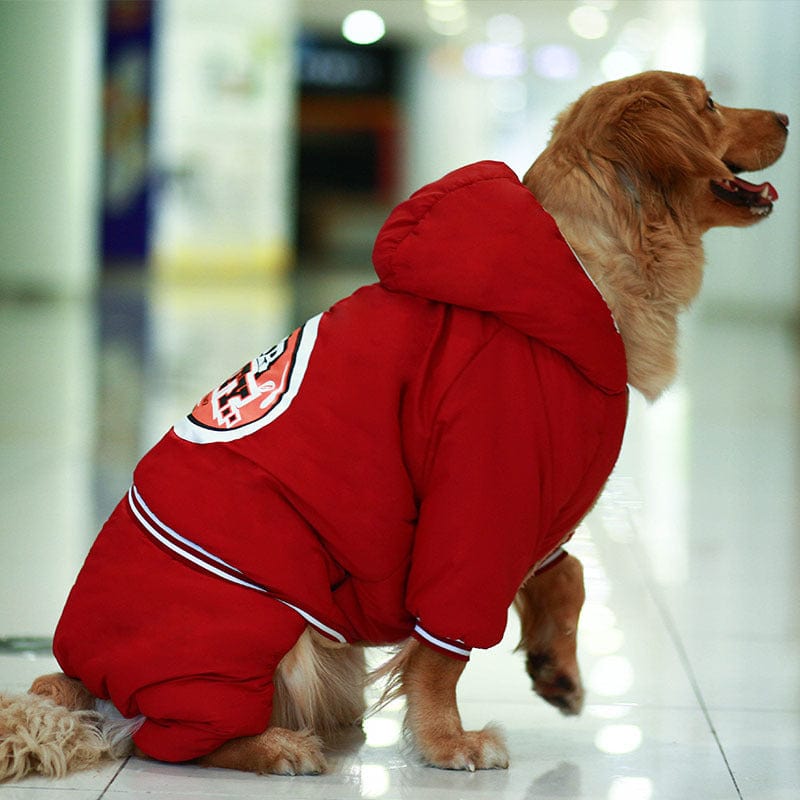 Hundejacke LOA Warm und Stylisch Baumwollmantel für Hunde