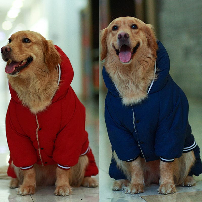 Hundejacke LOA Warm und Stylisch Baumwollmantel für Hunde
