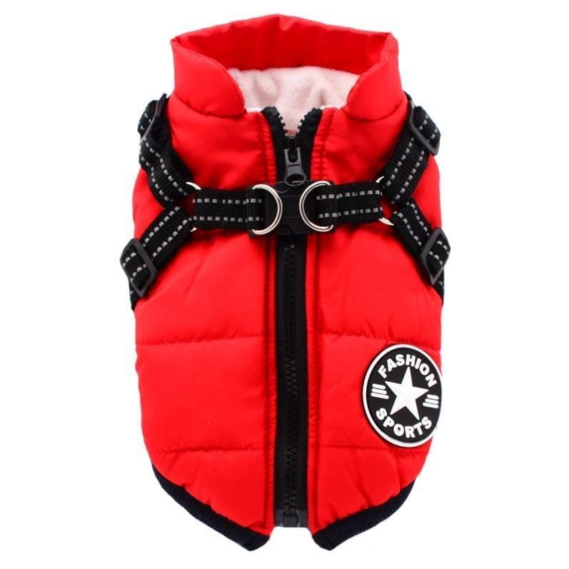 Hundejacke ORION Warme Hundejacke Red / S