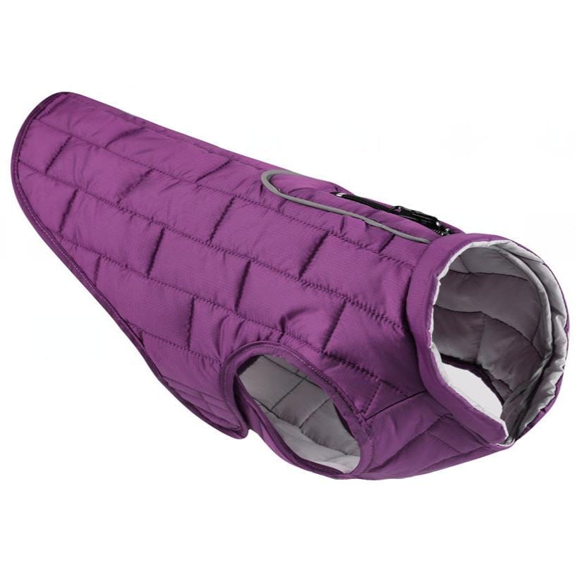 Hundejacke RAVEN Reflektierende &amp; warme Hundejacke Purple / S