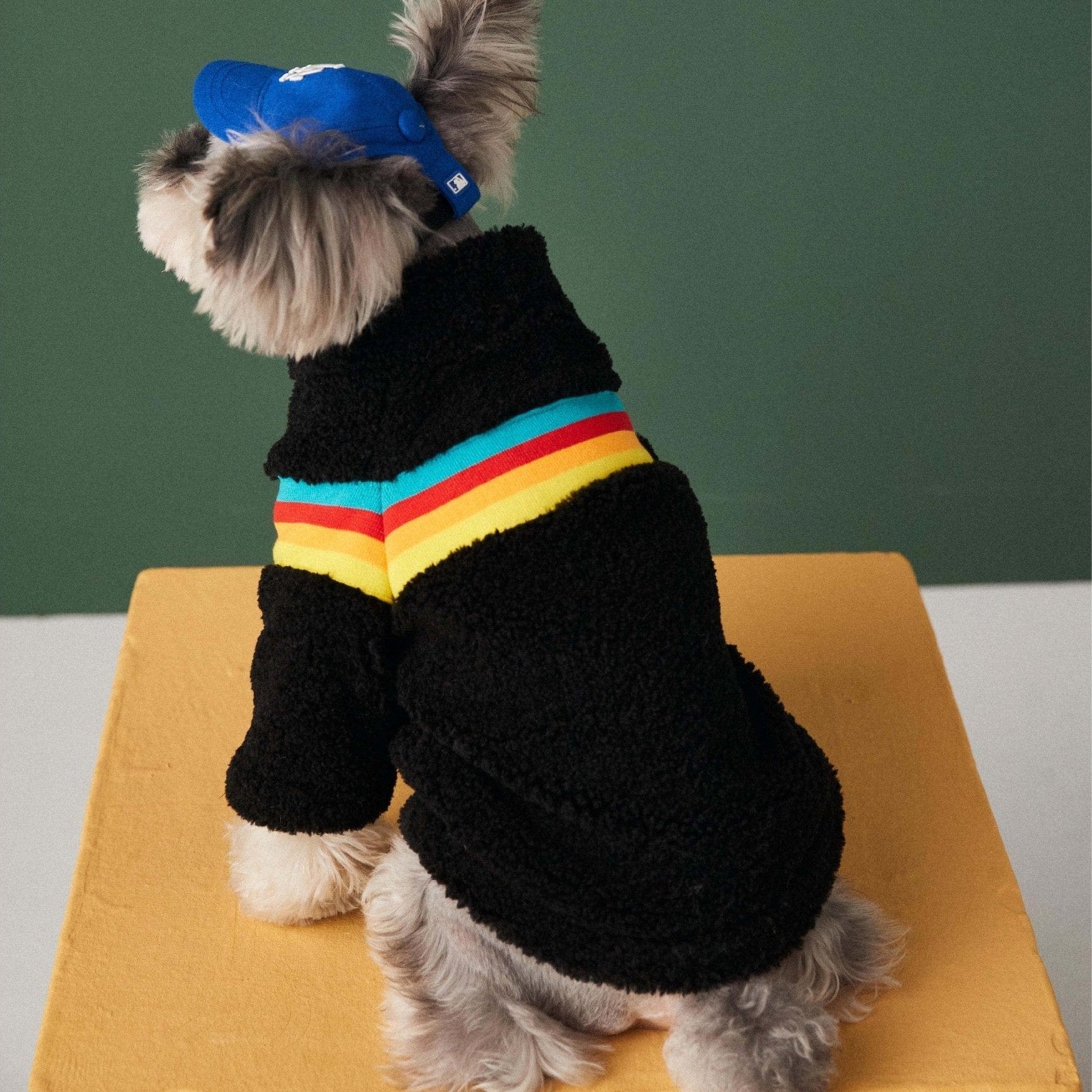 Hundejacke SHERPA Flauschiger Hundemantel – Reißverschluss, warm &amp; trendy