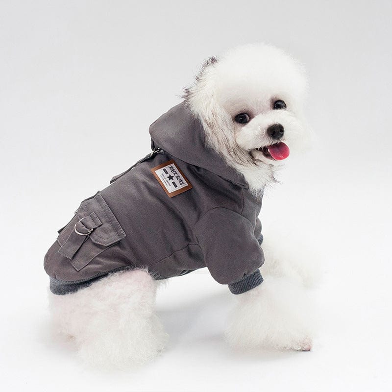 Hundejacke SNOWY Flauschiger Hundemantel für kalte Tage – Perfekte Jacke für Hunde