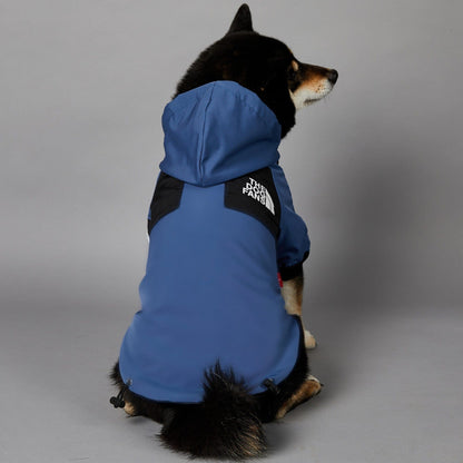 Hundejacke TOTO BLUE Wind- und regensichere Hundejacke
