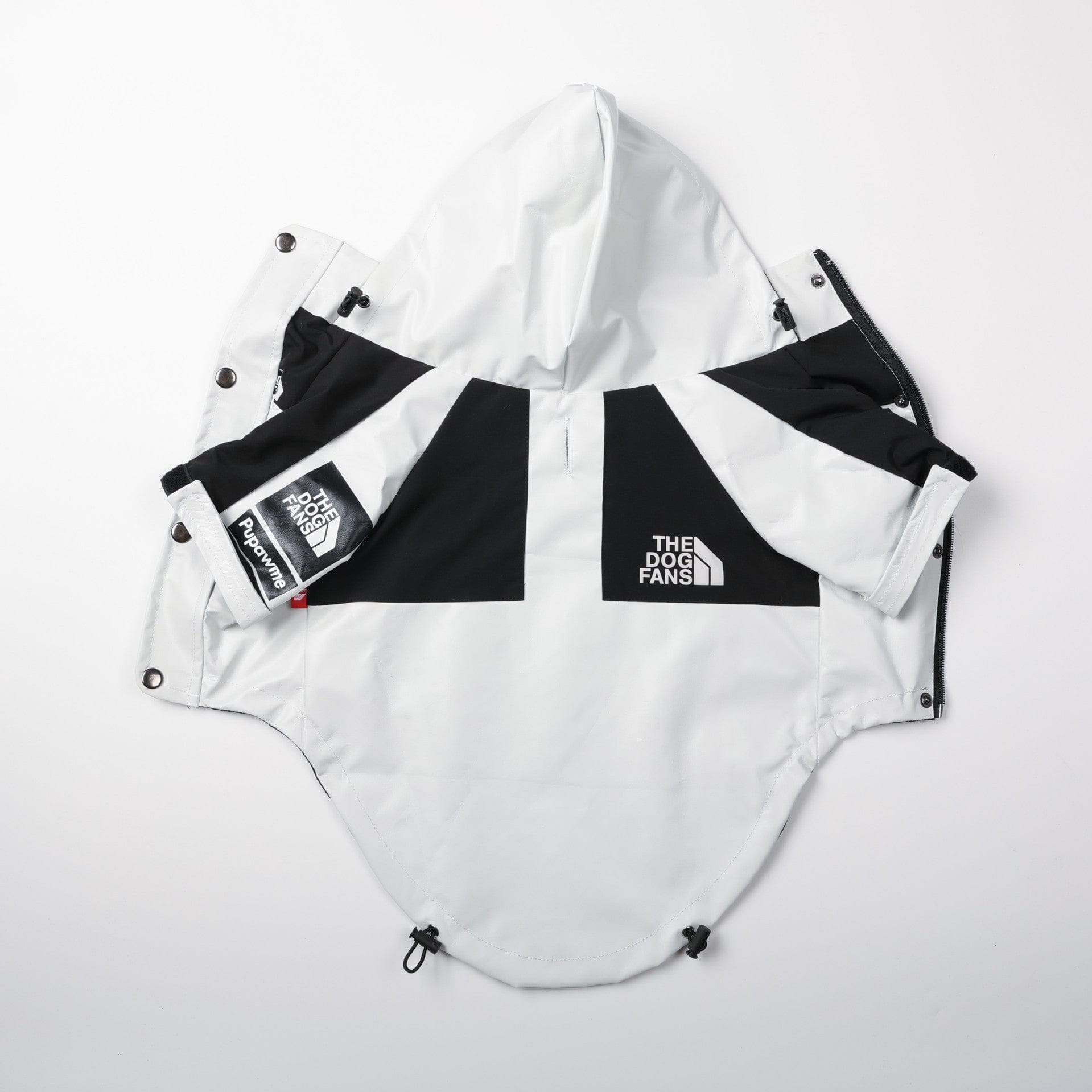Hundejacke TOTO LIGHT Wind- und regensichere Hundejacke Pearl White / S