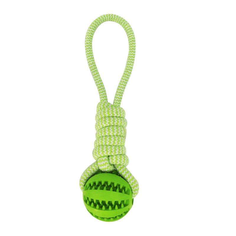Hundekauspielzeug TREAT Kauspielzeug für Hunde – Zahnpflege &amp; Spielspaß in einem Green