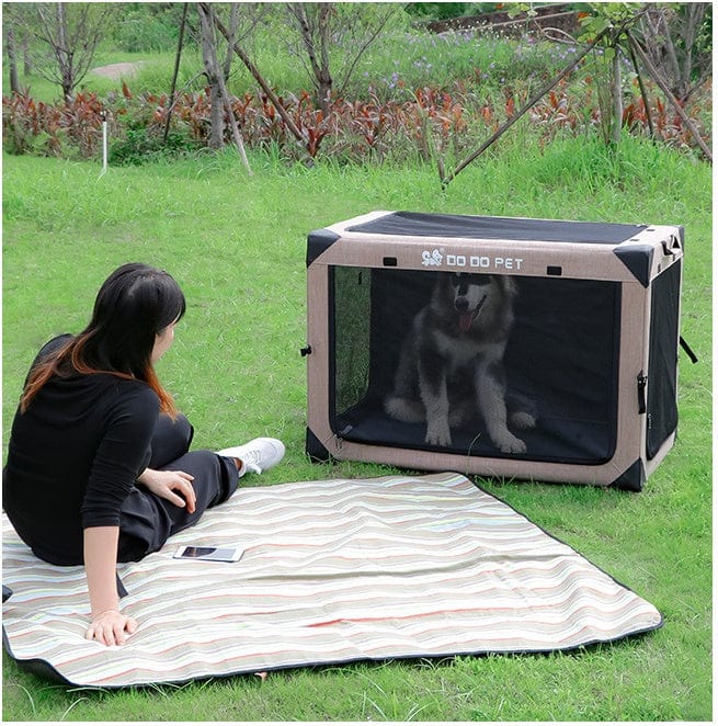 Hundekennel BAXTER Faltbarer Hundekennel - ideal für Reisen und Zuhause