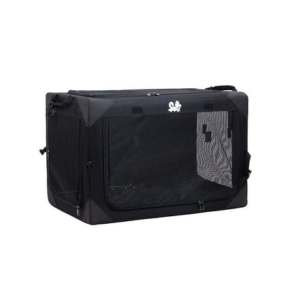 Hundekennel BAXTER Faltbarer Hundekennel - ideal für Reisen und Zuhause Black