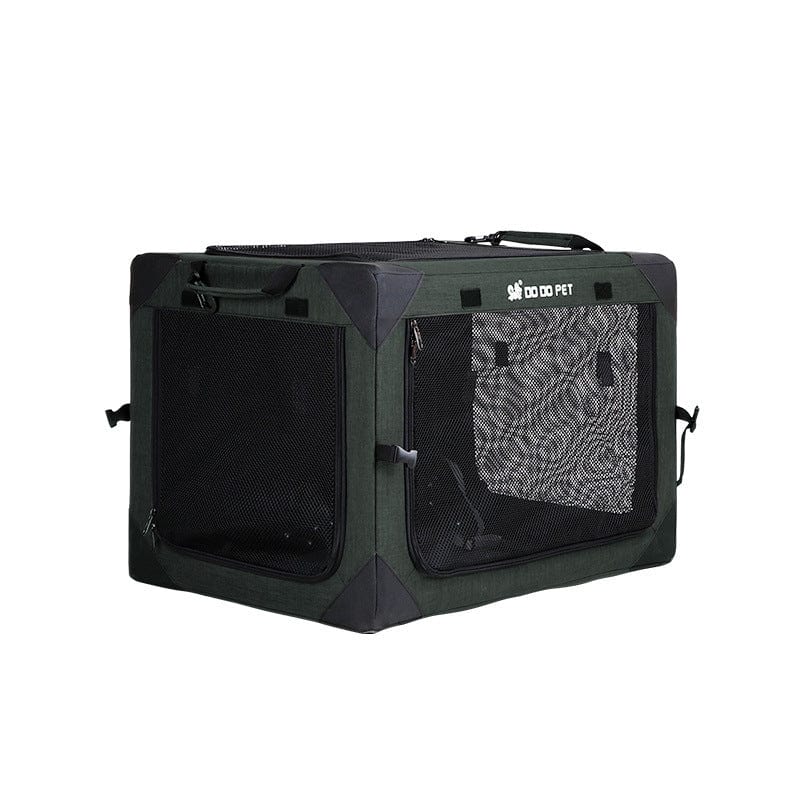 Hundekennel BAXTER Faltbarer Hundekennel - ideal für Reisen und Zuhause Green