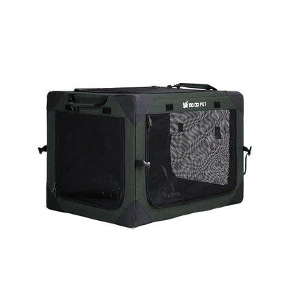 Hundekennel BAXTER Faltbarer Hundekennel - ideal für Reisen und Zuhause Green