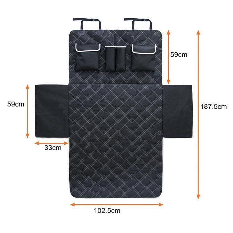 Hundekofferraummatte LOKI Robuste Hundekofferraummatte XL Black