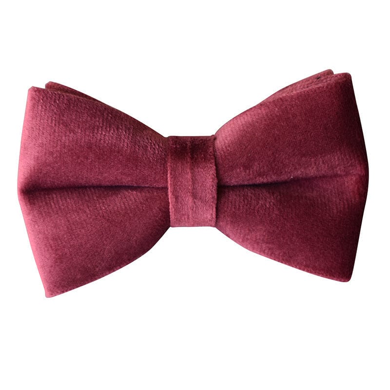 Hundeleine CLEO BURGUNDY Premium Velvet Hundeleine + Halsband