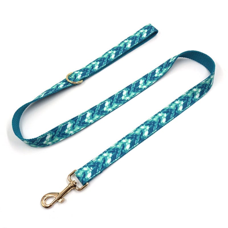 Hundeleine CLEO EMERALD Premium Hundeleine + Halsband