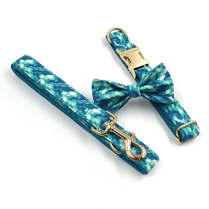 Hundeleine CLEO EMERALD Premium Hundeleine + Halsband