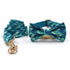 Hundeleine CLEO EMERALD Premium Hundeleine + Halsband XS