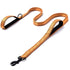 Hundeleine DRACO Doppelseitige Hundeleine mit Reflektorstreifen 1,8m Orange