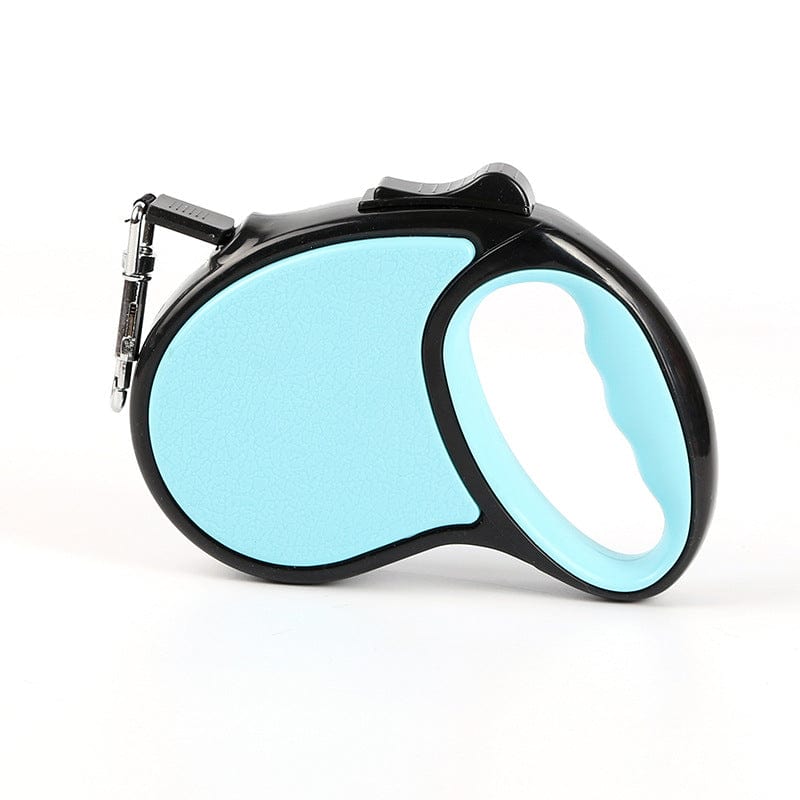 Hundeleine JUNO Lange Automatische Flexi-Hundeleine Light Blue / 3m