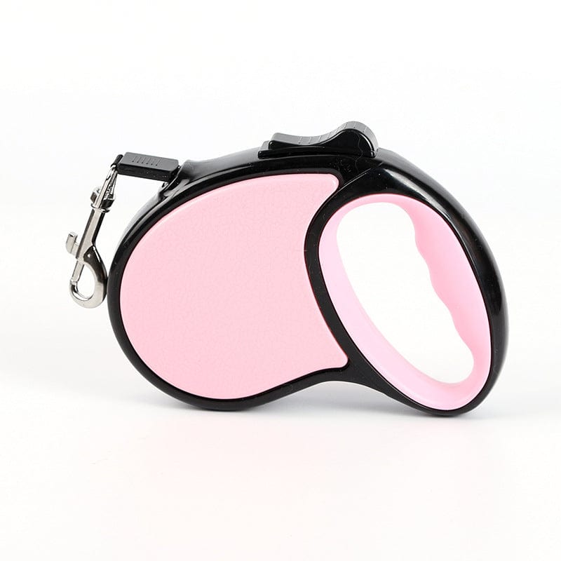 Hundeleine JUNO Lange Automatische Flexi-Hundeleine Pink / 3m