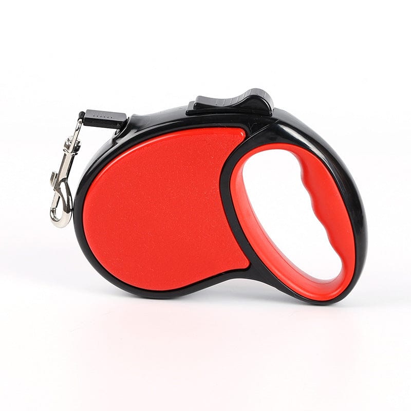 Hundeleine JUNO Lange Automatische Flexi-Hundeleine Red / 3m