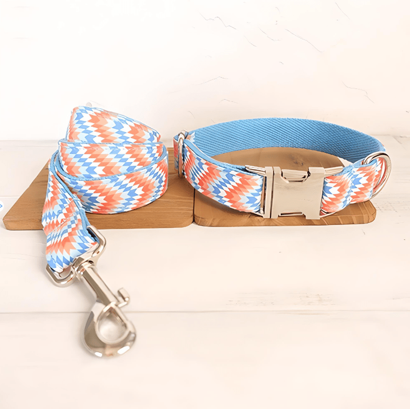 Hundeleine LILY Hundehalsband + Hundeleine SET Ohne Bow / XS