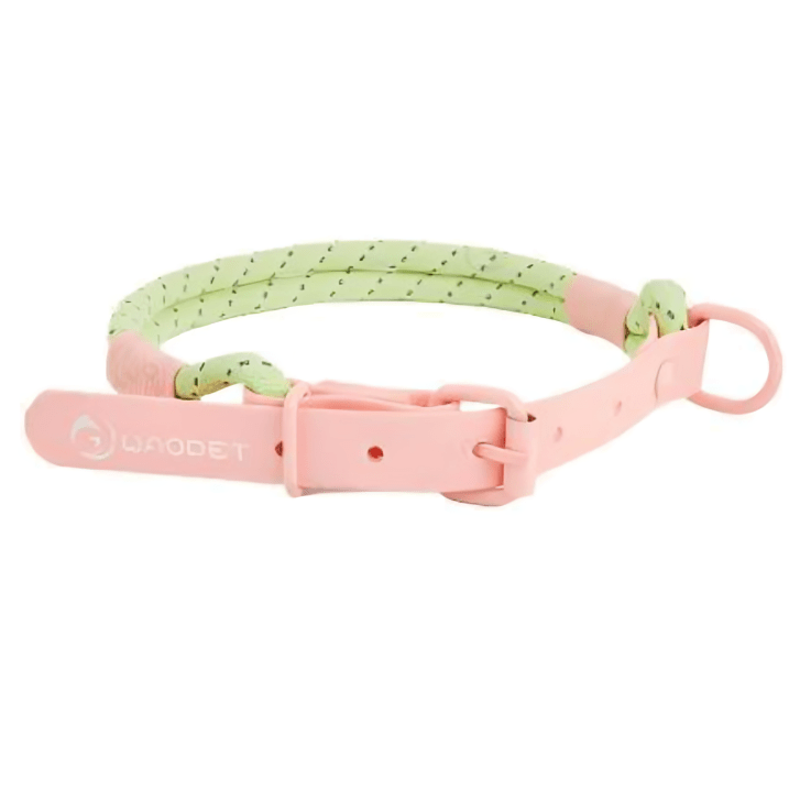 Hundeleine PONGO Reflektierende Hundeleine 1.2m, Geschirre &amp; Halsband Halsband Pink / S