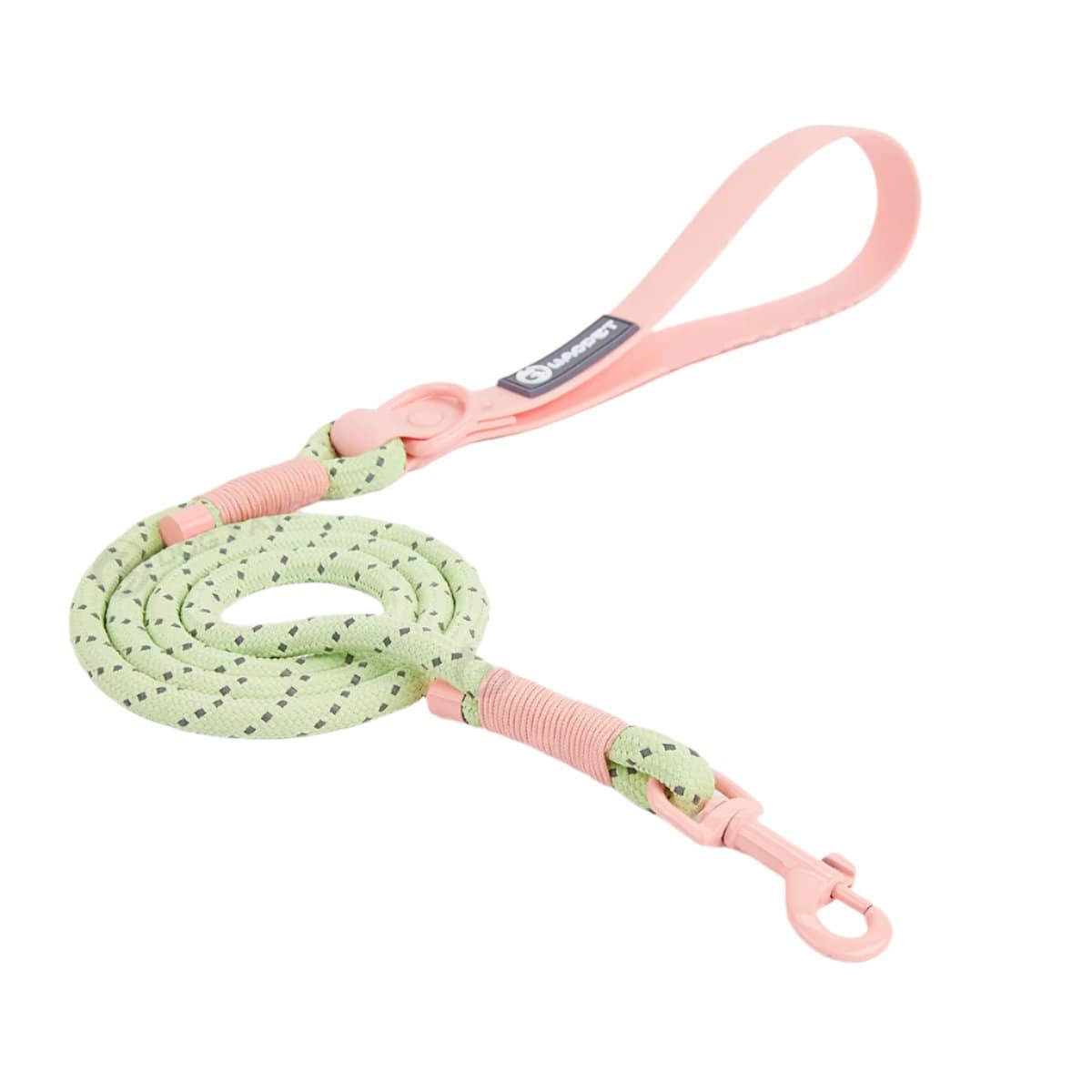 Hundeleine PONGO Reflektierende Hundeleine 1.2m, Geschirre &amp; Halsband Leine Pink / 120cm x 8mm
