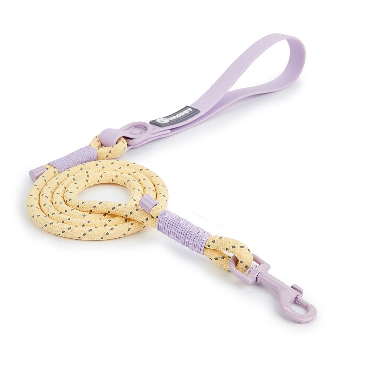 Hundeleine PONGO Reflektierende Hundeleine 1.2m, Geschirre &amp; Halsband Leine Purple / 120cm x 8mm